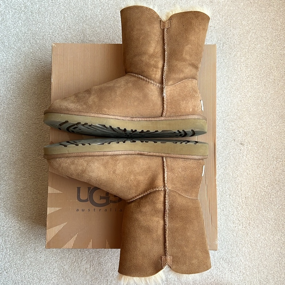 Ugg Bailey Button Boot Chestnut 9 - image 8